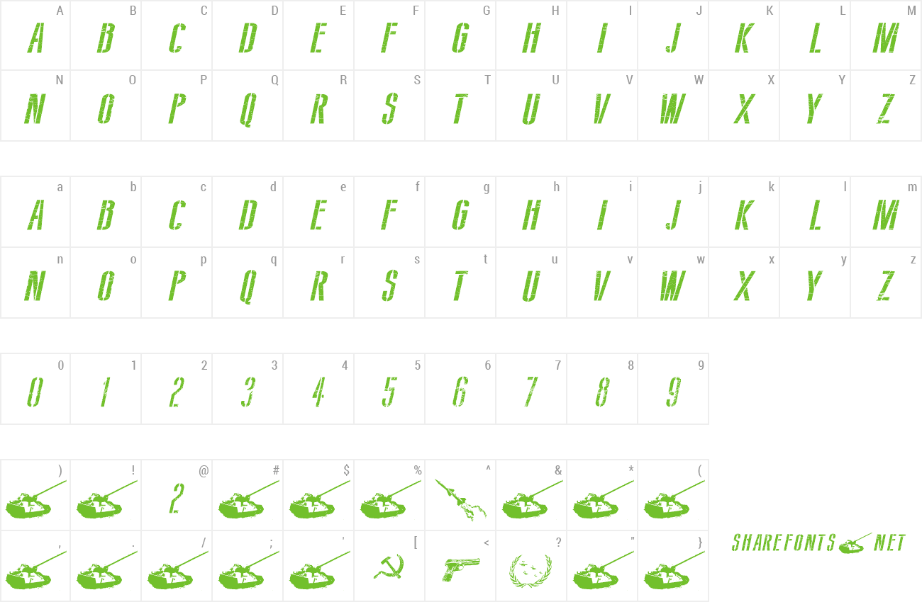 Font Soviet Style preview